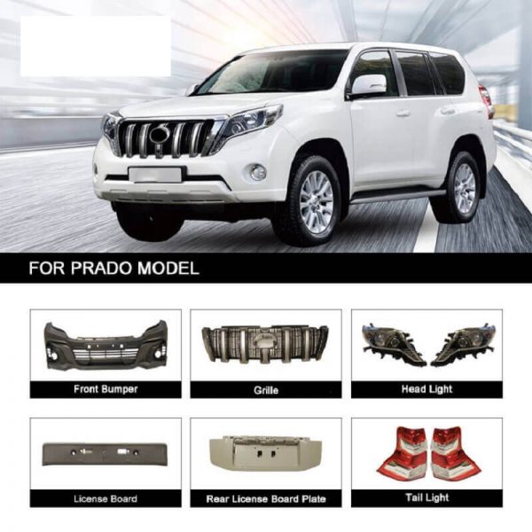 Body Kit For 2008-2015 Toyota Prado Upgrade to 2016