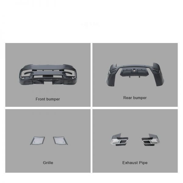 Body Kit For 2014-2017 Range Rover Sport ST Model - 02