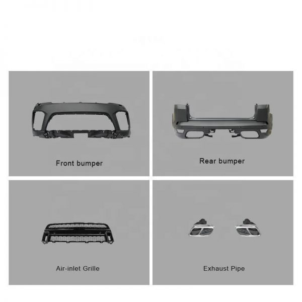 Body Kit For 2014-2017 Range Rover Sport SVR Upgrade to 2018
