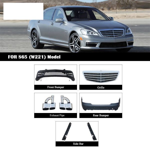 Body Kit for 2008-2012 Mercedes-Benz S65 W221