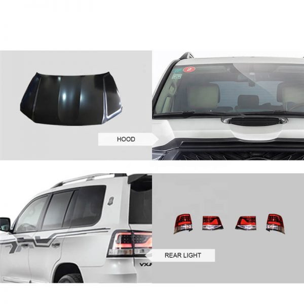 Body Kit for 2008-2015 Toyota Land Cruiser 200 E Model