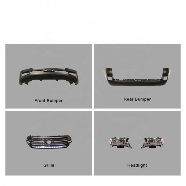 Body Kit for 2008-2015 Toyota Land Cruiser 200 Upgrade to 2017