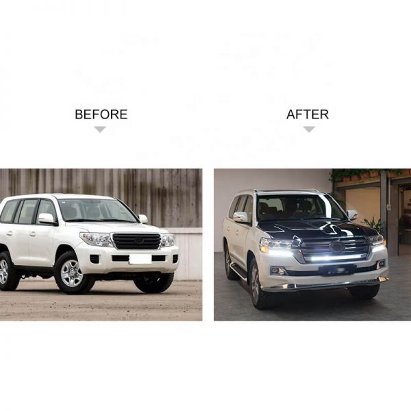 Body Kit for 2008-2015 Toyota Land Cruiser 200 Upgrade to 2017