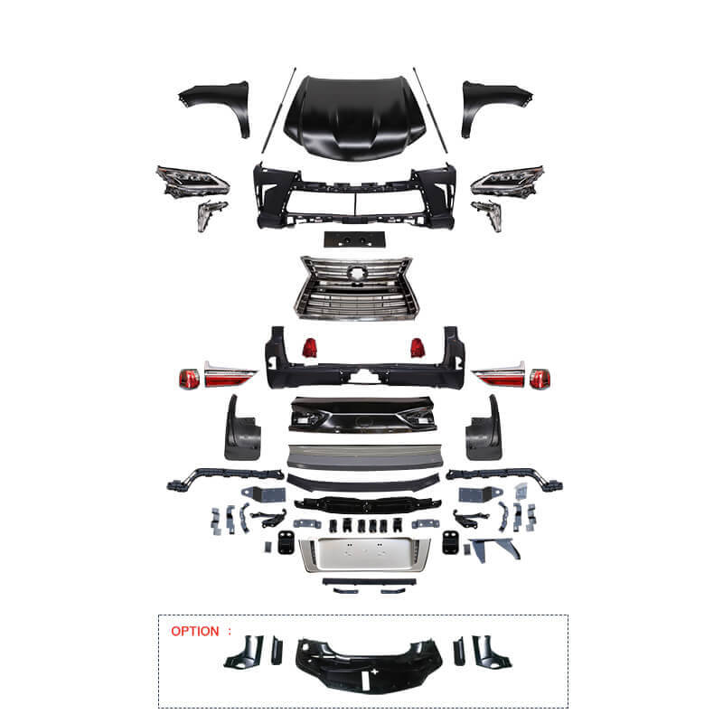 Body Kit for 2010-2017 Lexus 570 Upgrade to 2018 Model