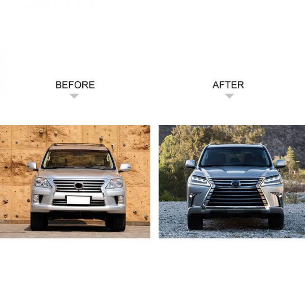 Body Kit for 2010-2017 Lexus 570 Upgrade to 2018 Model