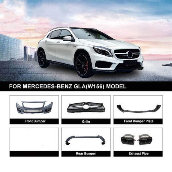 Body Kit for 2015-Present Mercedes Benz GLA W156