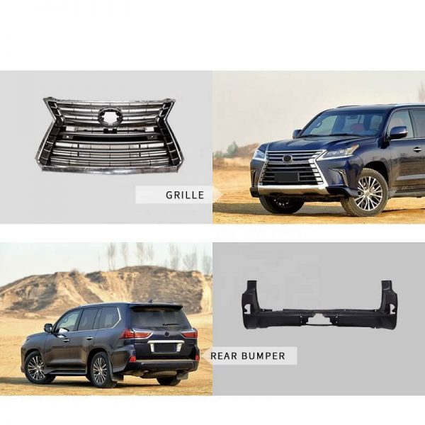 Body Kit for 2008–2015 Land Cruiser 200 Upgrade to 2016 Lexus 570