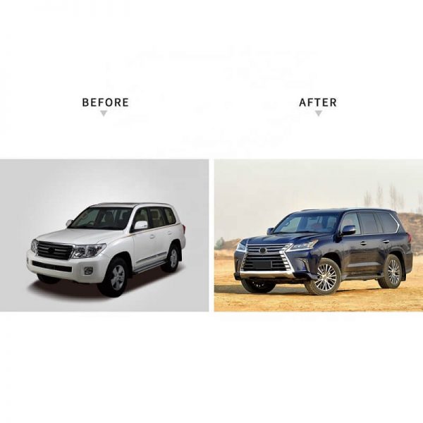 Body Kit for 2008–2015 Land Cruiser 200 Upgrade to 2016 Lexus 570