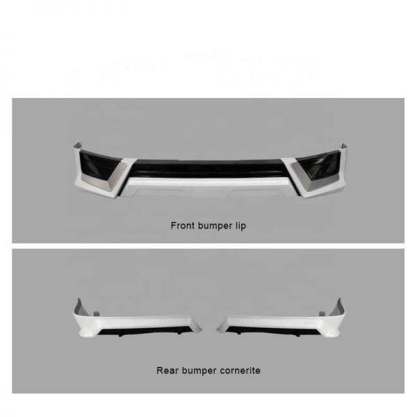 Bumper Lip and Cornerite for 2016-2017 Land Cruiser 200 TD Model