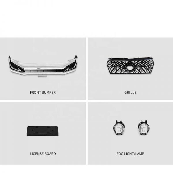 Front Body Kit For 2010-2017 Toyota Prado