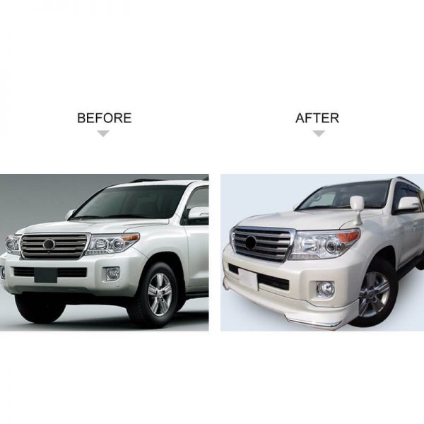 Bumper Lip Spoiler For 2012-Present Toyota Land Cruiser 200