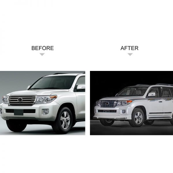 Bumper Lip Spoiler For 2014-Present Toyota Land Cruiser 200