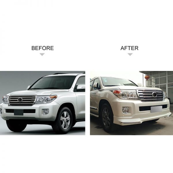 Bumper Lip Spoiler For 2015-Present Toyota Land Cruiser 200