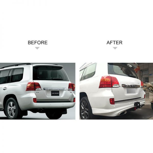Bumper Lip Spoiler For 2015-Present Toyota Land Cruiser 200